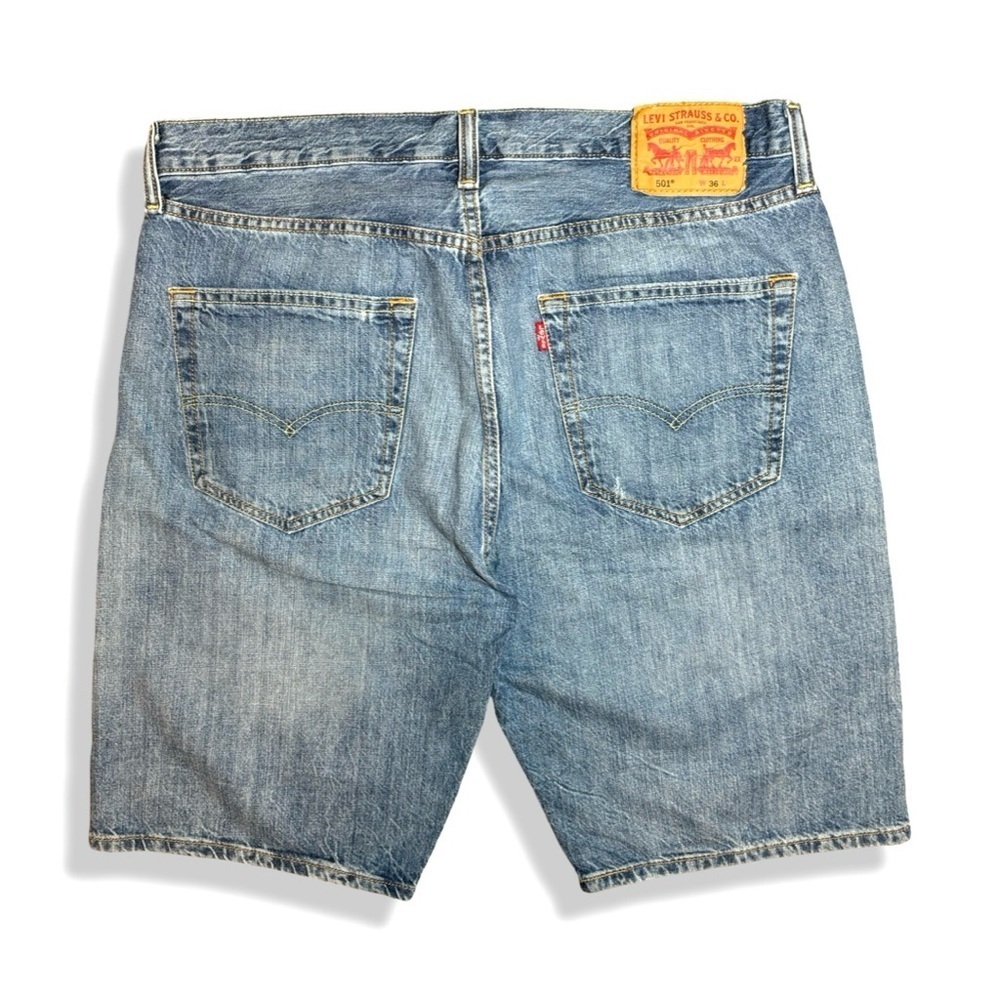Levi's 501 Blue Denim Shorts / Jorts
